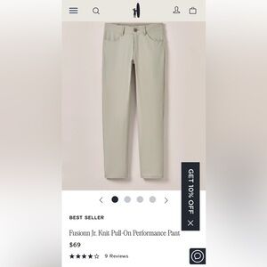 johnnie-O Performance Pants